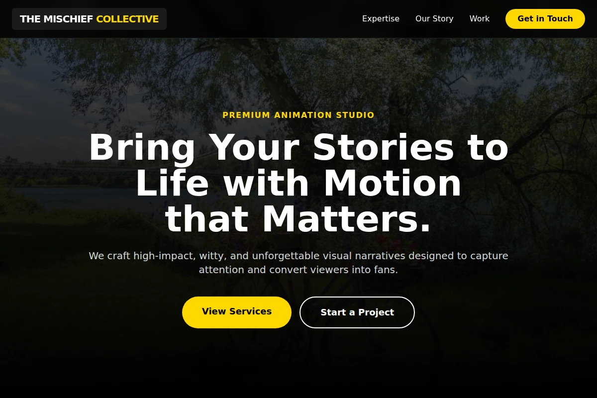 Portfolio Animation