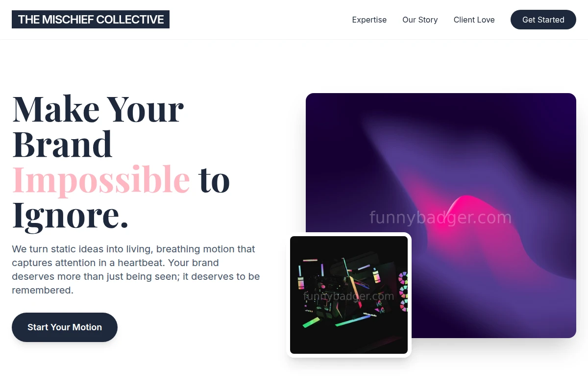 Quirky Motion Graphics