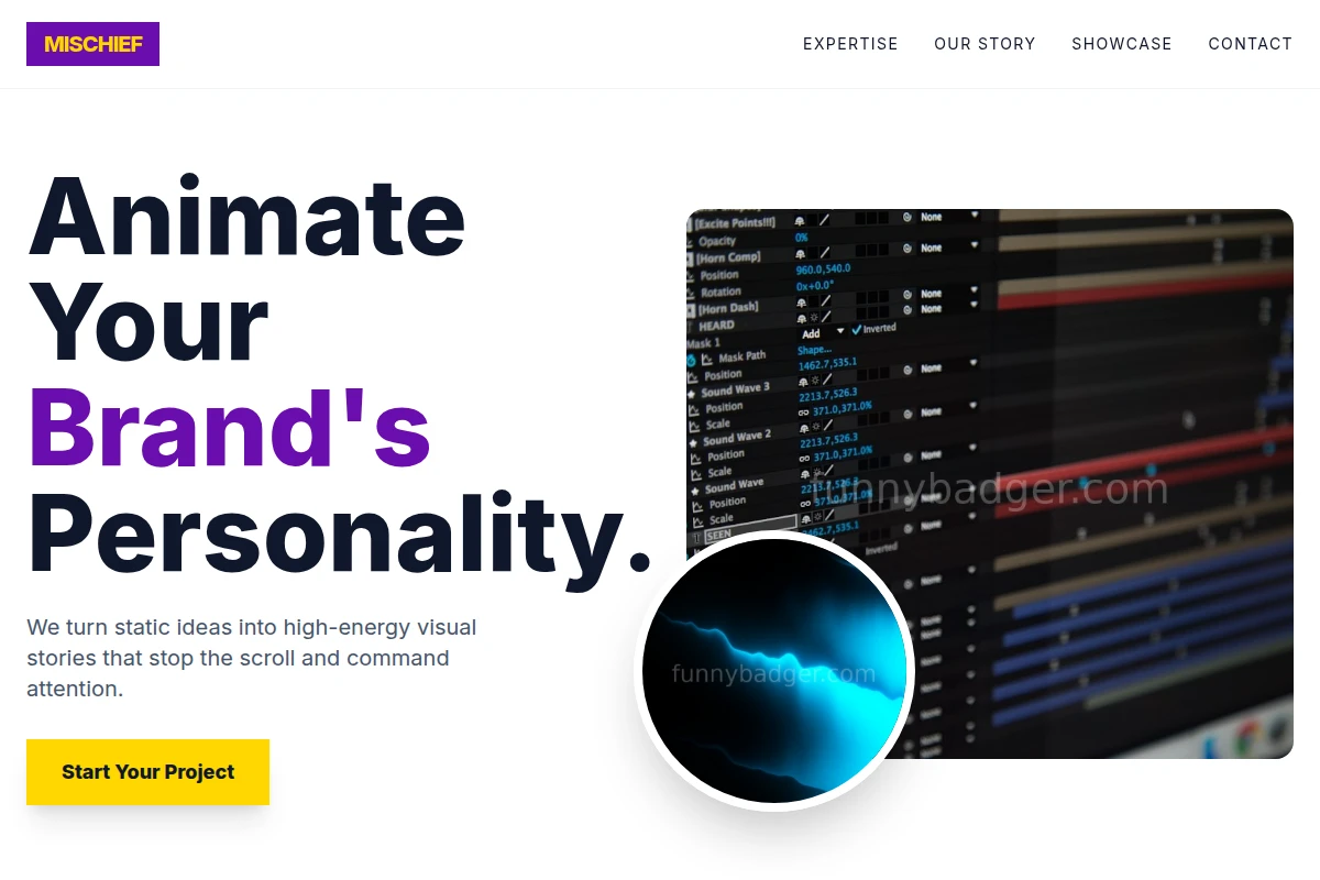 Glow Motion Graphics